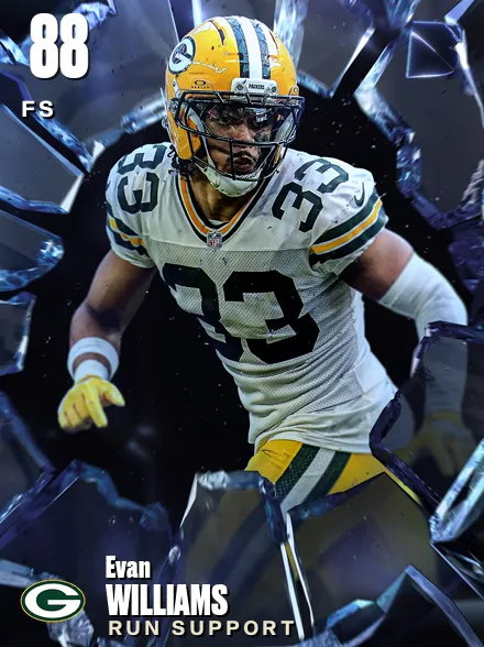 Evan Williams 88 OVR FS MUT card